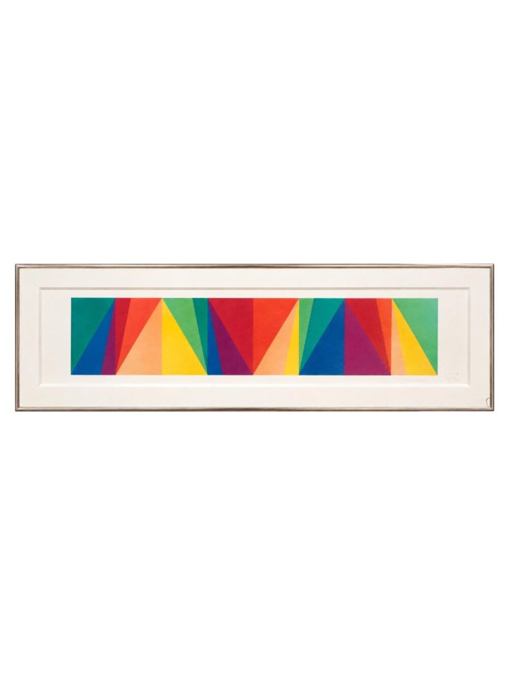 Max Bill Signed Limited Edition 68 100 Geometric Abstract Print 1977 Framed
